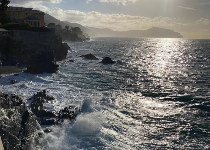 公寓 La Via Al Mare - Portofino In Battello Da Nervi *